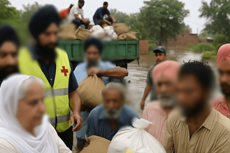 Pingalwara Helps Flood Victims with Essential Relief