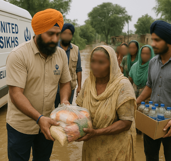 UNITED SIKHS Leads Relief Effort for Flood-Affected Communities-min