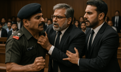 Army Officer Claims Assault by Lawyer at Court
