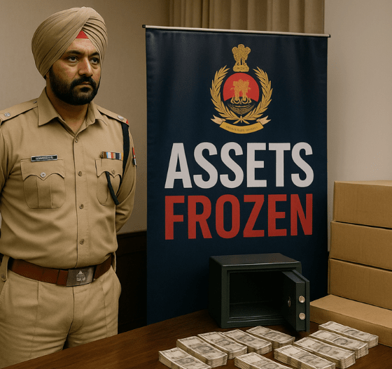 Assets Worth ₹25 Crores Frozen in Punjab's Drug Case