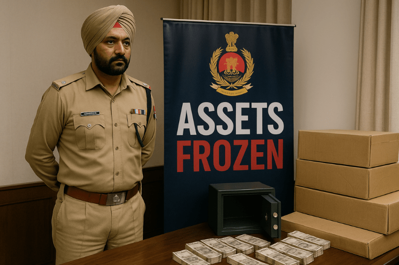 Assets Worth ₹25 Crores Frozen in Punjab's Drug Case