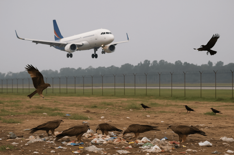 Bird Strikes Grows as Illegal Butcheries Near Chandigarh Airport