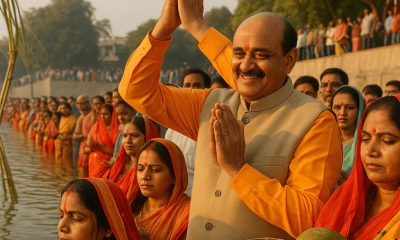 Chief Minister Saini Celebrates Chhath Puja, Promotes Cultural Unity