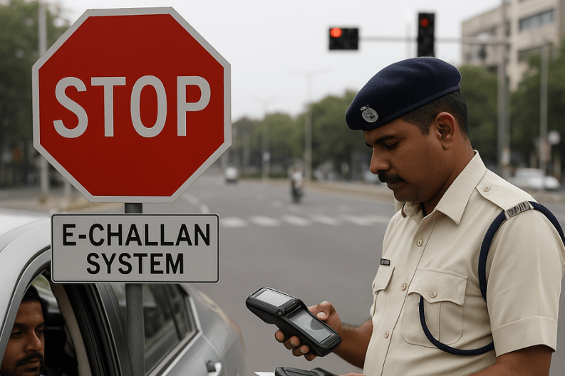 E-Challan System Launched for Traffic Violations in Mohali