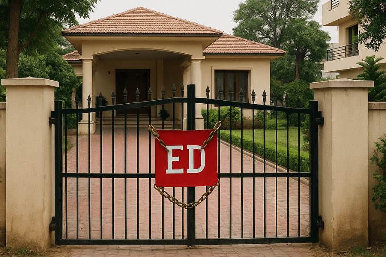 ED Seizes Properties Linked to Illegal Mining Case