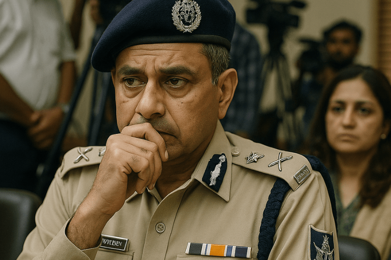 Haryana Police Chief Takes Leave After IPS Officer Death