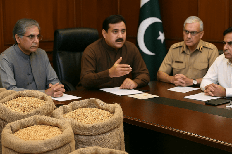 Khyber Pakhtunkhwa Calls for Lifting Ban on Wheat and Flour Movement from Punjab