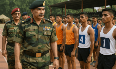 Lt Gen Chandpuria Reviews Agniveer Recruitment Rally in Punjab