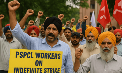 Ludhiana_ Outsourced Workers of PSPCL Plan Indefinite Strike