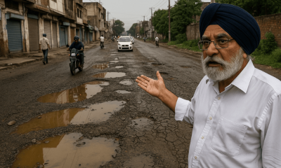 PCC Voices Concerns Over Poor Road Conditions in Amritsar