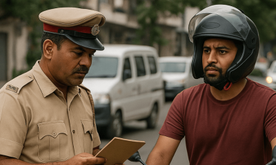 Panchkula Motorcyclist Fined ₹39,000 for Multiple Traffic Violations