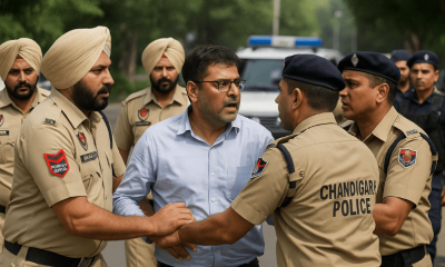 Police Clash Over Arrest of Man Accused of Forging Signatures
