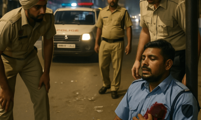 Police Search for Attackers After Security Guard is Hurt in Jalandhar