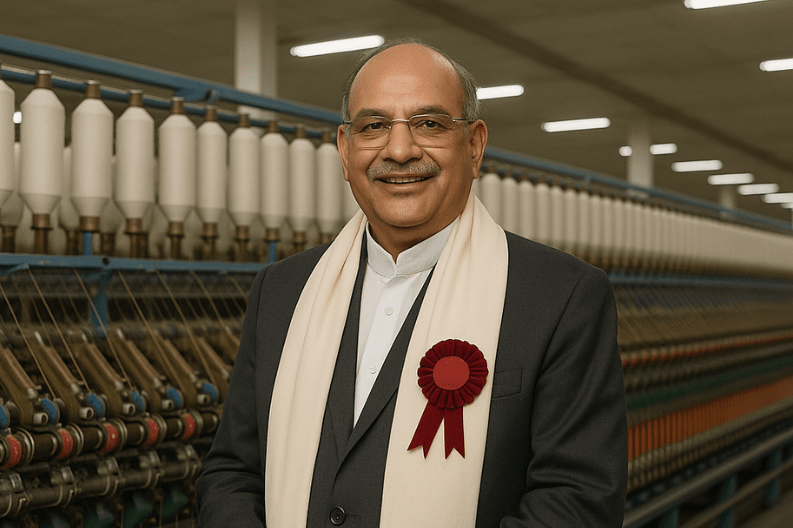 Rajinder Gupta Elected Unopposed to Rajya Sabha, Boosting Punjab’s Textile Sector