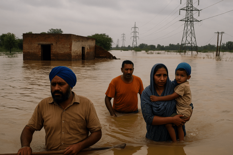 Residents in Punjab Fear Flooding Again as Sutlej River Rises