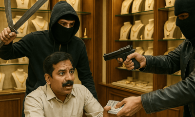 Robbery at Vijay Jewellers in Jalandhar_ A Shocking Incident
