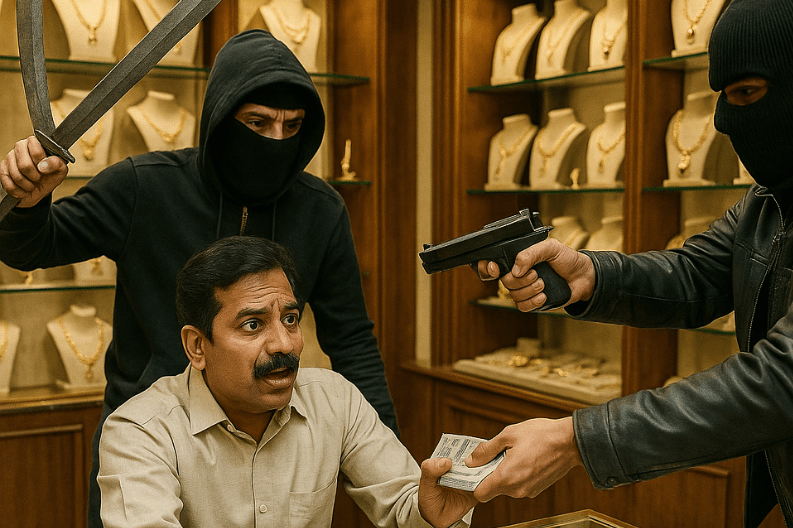 Robbery at Vijay Jewellers in Jalandhar_ A Shocking Incident