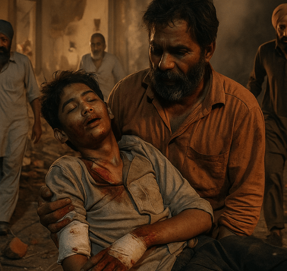 Tragic Blast in Gurdaspur_ One Teen Dead, Six Family Members Injured