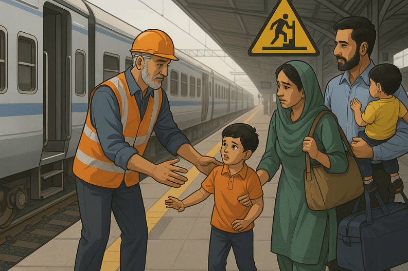 Tragic Train Accident in Ludhiana_ Five-Year-Old Loses Leg