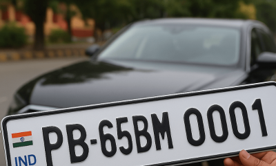 Vanity Number 0001 Sold for ₹18.3 Lakh in Mohali Auction