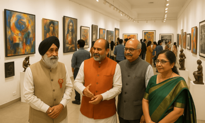 90th All India Art Exhibition Opens in Amritsar with Vibrant Displays