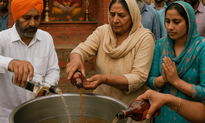 A Unique Shrine in Amritsar Where Liquor is Offered as Prasad