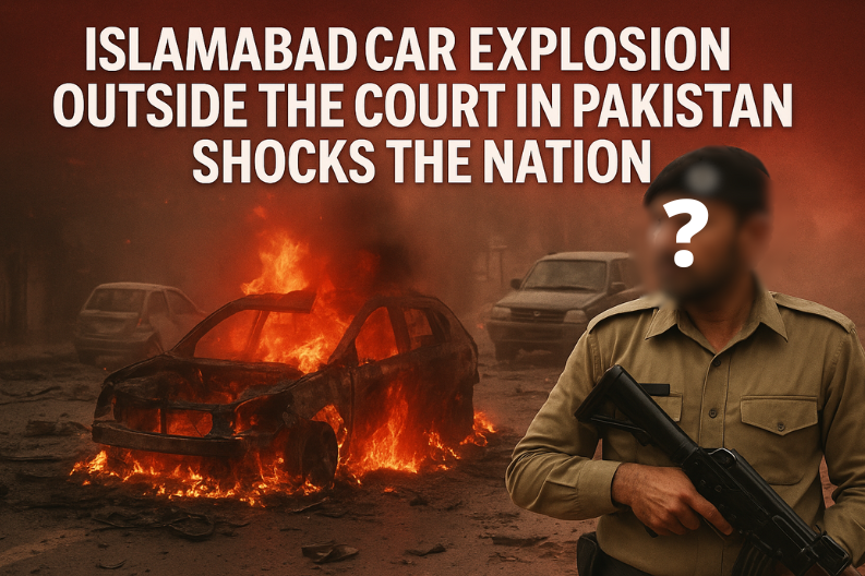 Islamabad car explosion outside the court in Pakistan Shocks the Nation: 12 Killed in Car Explosion Amid Rising Regional Tensions