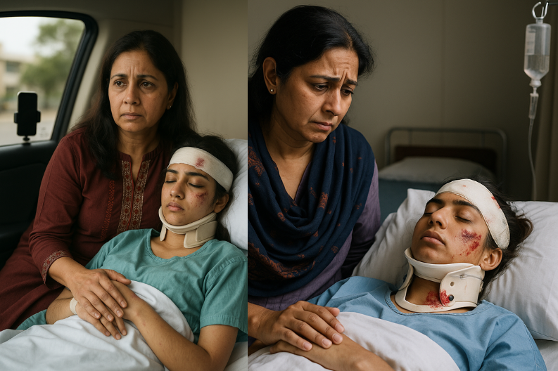 Chandigarh Mother Calls Out Uber After Driver Leaves Injured Daughter Alone