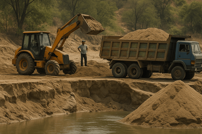 Concerns Rise Over Illegal Mining Affecting Ghaggar River