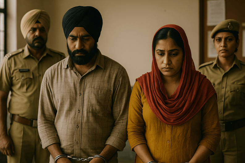Couple Arrested for Cheating in Land Deal in Phagwara