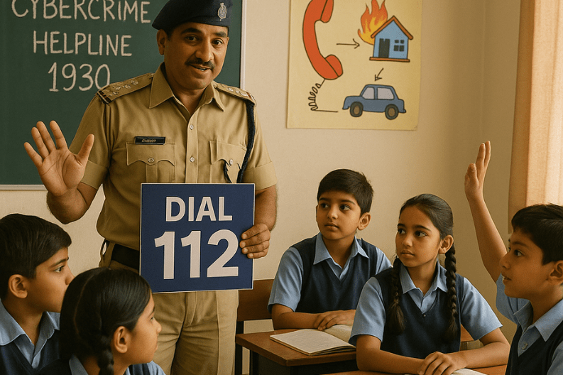 Haryana Police Starts Program to Help Kids Understand Safety After Gurugram Shooting