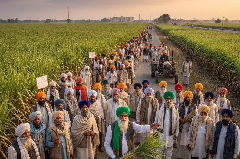 Jalandhar Farmers Delay Blockade for Better Sugarcane Prices