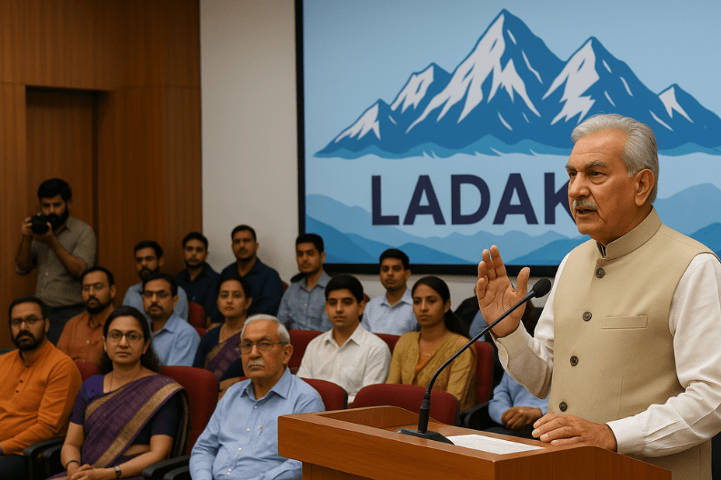 Ladakh is Becoming a Knowledge Hub of the Himalayas, Says LG Kavinder Gupta-min