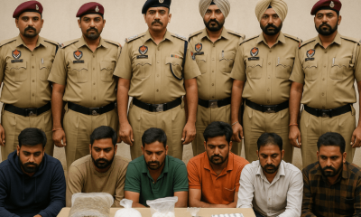 Ludhiana Police Take Action Against Drug Smuggling_ Seven Arrested