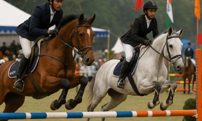 Mayank and Jyoti Shine Bright at the Punjab Equestrian Festival in Mohali-min