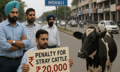 Mohali Increases Penalty for Stray Cattle to Tackle Growing Issue