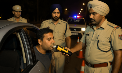 Panchkula Police Take Action Against Drunk Driving_ 2,894 Challans Issued