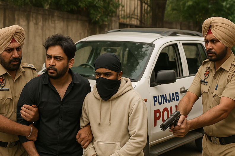 Police Arrest Two Gang Members for Firing Incident in Amritsar