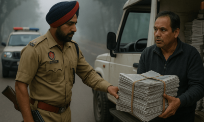 Punjab Police Checks Delay Newspaper Deliveries, Opposition Raises Concerns on Press Freedom-min
