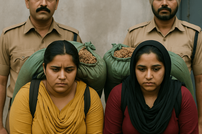 Punjab Women Arrested in Jammu with 14 Kg of Poppy Straw