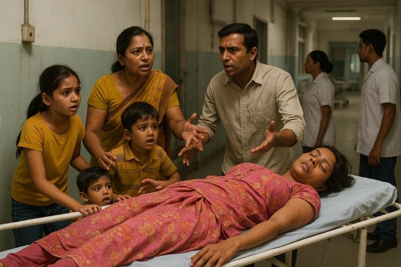 Severe Negligence Alleged at Maharana Bhupal Hospital as Family’s Pleas Go Ignored