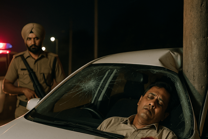 Trader Survives Gun Attack by Employees in Mohali