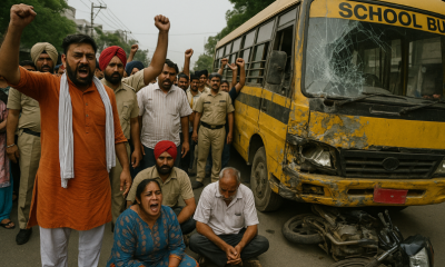 Tragic Accident Sparks Protest in Ludhiana