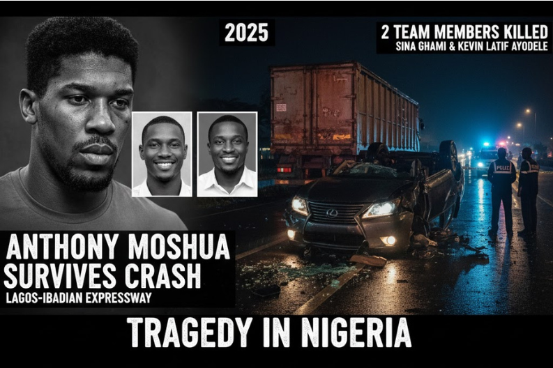 Anthony Joshua Survives Nigeria Car Crash That Killed Two Close Friends And Team Members