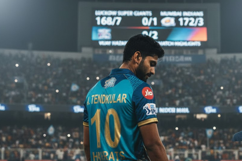 Arjun Tendulkar Traded to Lucknow Super Giants for IPL 2026