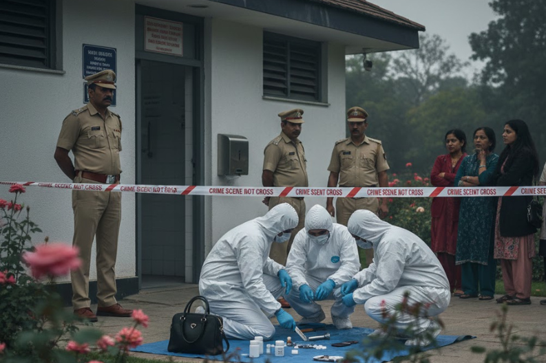 Chandigarh shaken after Woman found dead in Rose Garden toilet