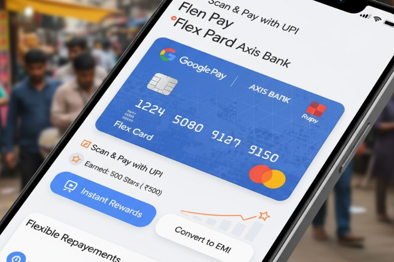 Google Pay Flex Axis Bank Credit Card