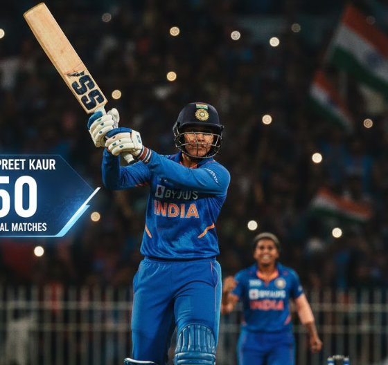 Harmanpreet Kaur Creates History