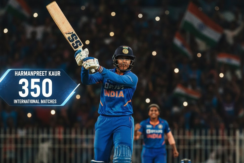 Harmanpreet Kaur Creates History