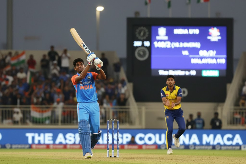 India National Under-19 Cricket Team vs Malaysia Dominant Performance at Asia Cup 2025